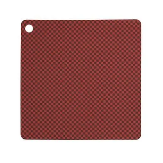 OYOY Placemat Checker - Pack of 2 in Red at Nordstrom