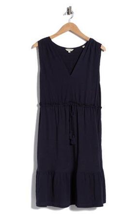 Max Studio Sleeveless Tiered Dress in Navy at Nordstrom Rack, Size 2X