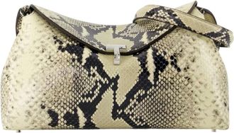 Toteme Clutch in Pelle con Effetto Pitone T-Lock - - Bags - Donna - Multicolore - ONE SIZE