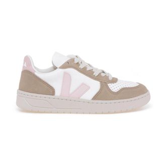Veja V-10 Leather Sneaker - female - Veja - Sneakers - Multicolor - 4 UK - Shoes