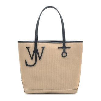 J.W.Anderson Tote Bags, female, Beige, Size: ONE SIZE Anchor Small Tote Bag