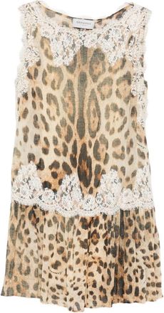 Ermanno Scervino Minikleid mit Leopardenmuster