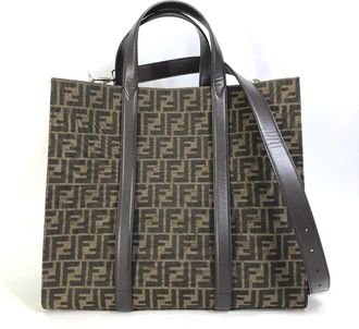 Fendi Brown Other Tote Bag (Pre-Owned)