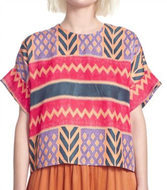 Corey Lynn Calter Juni Top In Multi