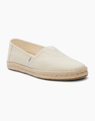 Toms Toms Womens Alpargata Rope 2.0 Womens Slip On Shoes - Tan - Size: 4