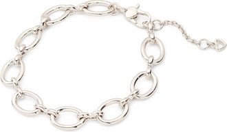 Kate Spade New York One In A Million Chain Womens Bracelet Womens Bracelet Silver, Brass