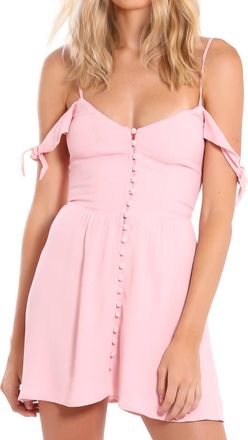 Flynn Skye Bodhi Mini Dress In Cotton Candy Pink