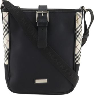 Burberry Black Label Black Nylon Shoulder Bag (Pre-Owned)