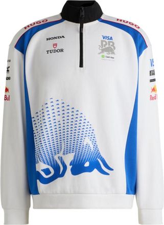 HUGO BOSS x VCARB fanwear sweatshirt with degradé bull graphic