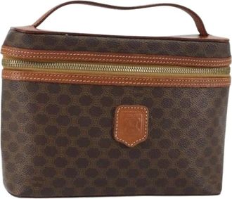 Celine Pre-owned Handbags, female, Brown, Size: ONE SIZE Pre-owned Plastic Pouch