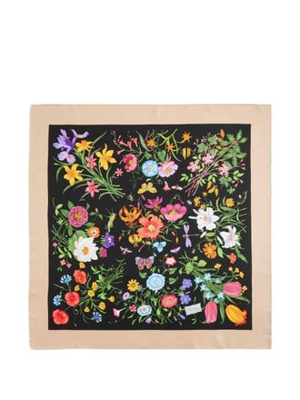 Gucci Printed Silk Foulard