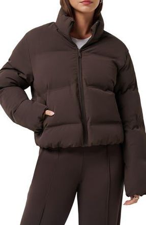 Travis Mathew Moontide Bonded Puffer Jacket in Coffee Grounds at Nordstrom Rack, Size Xx-Large
