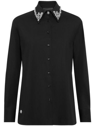 Philipp Plein Camicia con decorazione - Nero
