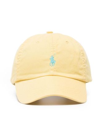 Polo Ralph Lauren Polo Pony baseball cap - men - Cotton - One Size - Yellow
