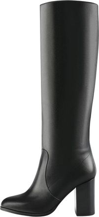 L37 Midnight Ride - Dames - Laarzen met Hak - Zwart - 36 EU - Leer - Schoenen