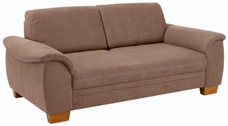 HOME AFFAIRE 3-Sitzer »Husum« mit Sitztiefenverstellung, Kontrastnaht und Federkern