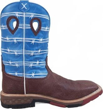Twisted X Boots Mens Work Boot In Sky Blue