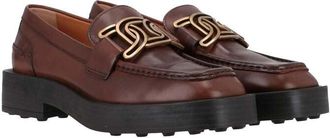 Tod's Womens Dark Brown Loafer, Size 7.5