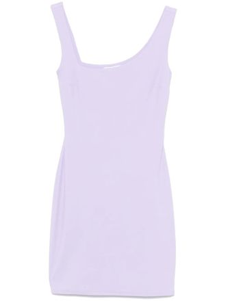 Patrizia Pepe Essential mini dress - Purple