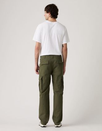 Levi's Xx pantaloni cargo dritti color kaki-Verde