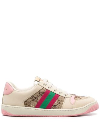 Gucci Screener Leather Sneakers