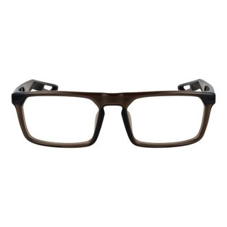 Nike NI-1063756 Stainless Steel Rectangle Eyeglasses - Brown