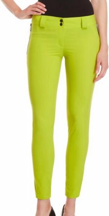 Anatomie Susan Skinny Ankle Pant In Lime Green