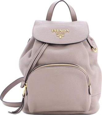 Prada Zaino con coulisse - Toni neutri