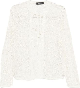 Fabiana Filippi Durchbrochener Cardigan von Fabiana Filippi