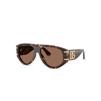 Dolce & Gabbana Sunglasses, female, Brown, Size: 57 MM Sunglasses