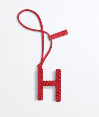Bottega Veneta Charm lettera H - Rosso - Unisex - U