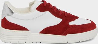 Moschino Men & apos;s Leather Low-Top Sneakers