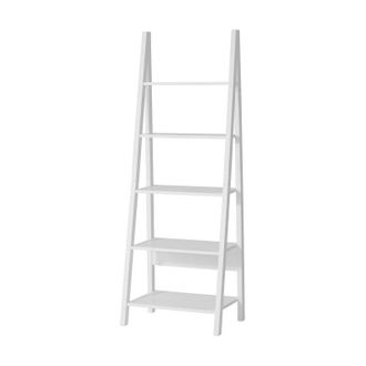 SoBuy Sobuy - White Wood 5 Tiers Storage Display Shelving,FRG61-W