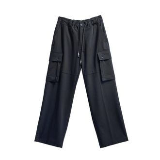 Just Cavalli Broeken, Heren, Zwart, L, Katoen, Pantaloni Cormorano Cargo