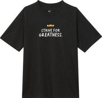 Nike LeBron James 40K Points T-Shirt Black Purple Yellow HV4688-010