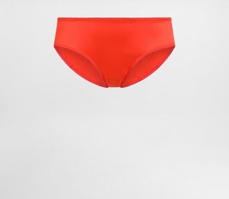 Dolce & Gabbana Slip - Woman Orange Silk 1