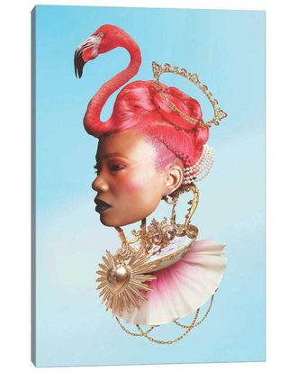 iCanvas Queen Of Hearts By Jordan Marchand Wall Art