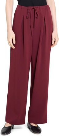 Theory Drawstring Pants in Grenache - 1Pa at Nordstrom, Size 14