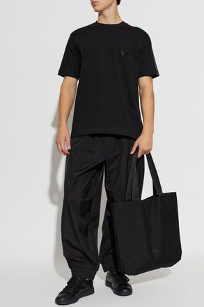 Yohji Yamamoto Cotton T-shirt, Mens, Black