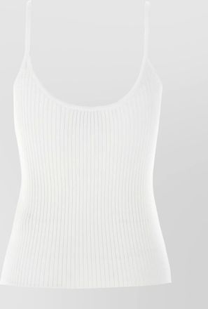Courr&egrave;ges viscose tank top