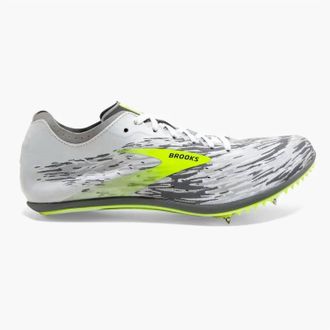 Brooks Mens Wire V6 Shoes In Black/gray/green