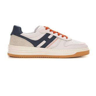 Hogan H630 leren sneakers - Heren - Sneakers - Veelkleurig - 43 EU - Leer - Schoenen