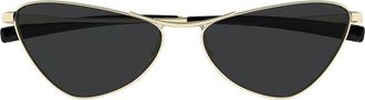 Saint Laurent Sunglasses Sl 830 002 Gold/Black Women
