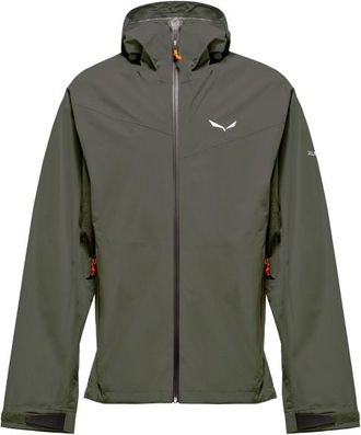 Salewa Puez Aqua 4 PowerTex 2.5L Jacket Regenjacke f&uuml;r Herren | oliv