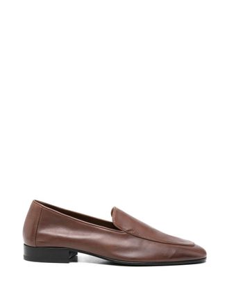 Dries Van Noten Brown Slip-On Shoes With Almond Toe