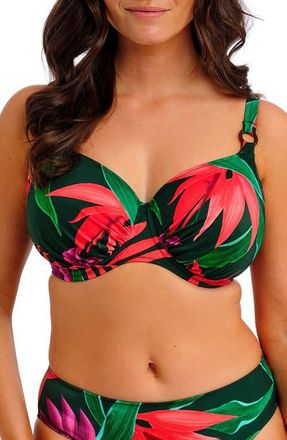 Fantasie Pichola Gathered Underwire Bra in Mangrove at Nordstrom, Size 40Gg