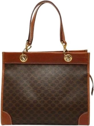 Celine Pre-owned Handbags, female, Brown, Size: ONE SIZE Pre-owned Plastic Handbag