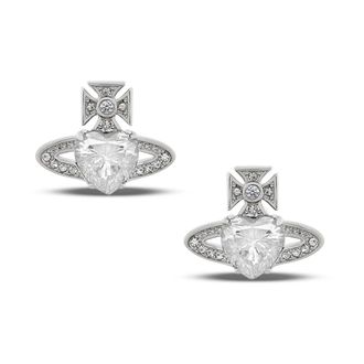 Vivienne Westwood Ariella Oorbellen - Dames - Oorbellen - Grijs - ONE Size - Accessoires