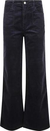 Paige Wide Jeans - Dames - Loose Fit Jeans - Blauw - W30 - Katoen - Jeans