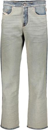 Diesel Rechtgesneden jeans - Heren - Regular Fit Jeans - Grijs - W38 - Katoen - Jeans